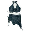 Traje de baño multifuncional negro